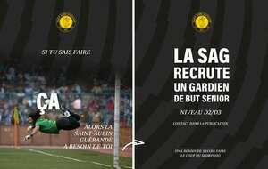 La SAG recrute un gardien SENIOR