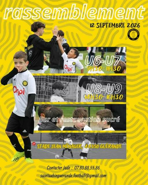 Rassemblement U6-U9 - septembre 2026