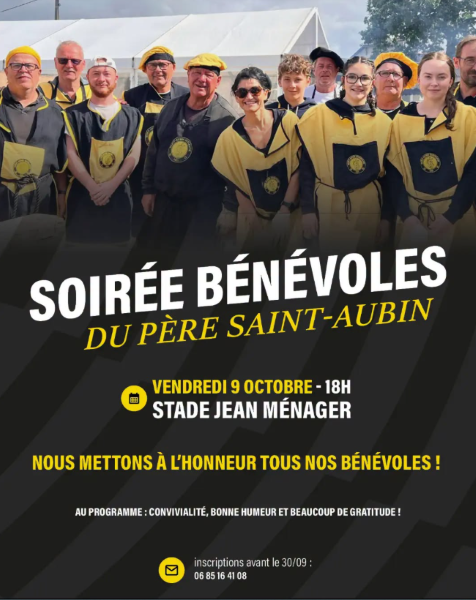Soirée des bénévoles