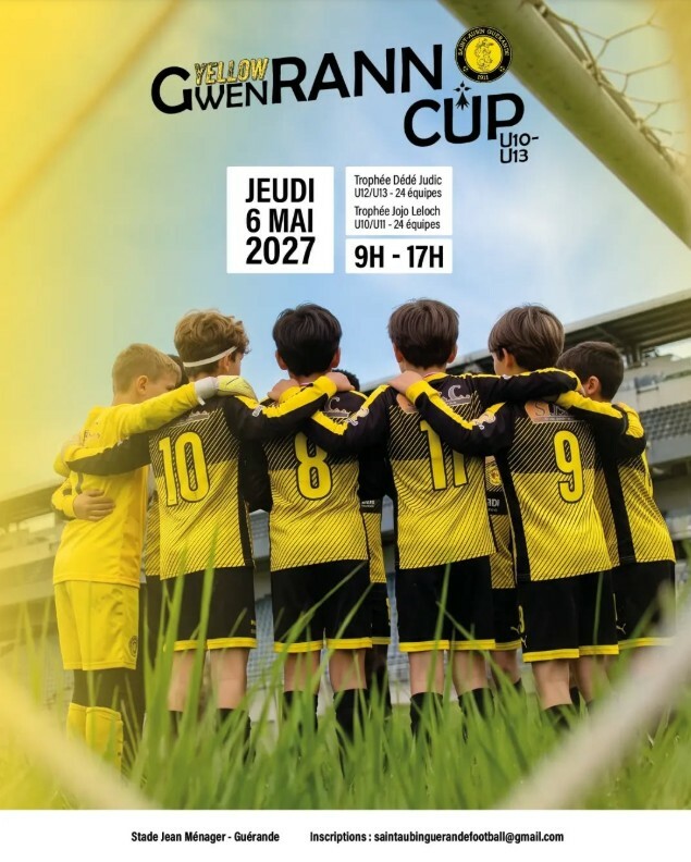 Yellow Gwenrann Cup (U10-U13)