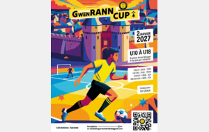 Tournoi Futsal 02 janvier 2027 - U10-U18