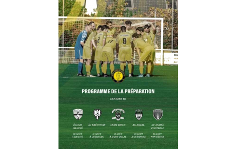 Senior A - Matchs de préparation - Saison 2026-20277